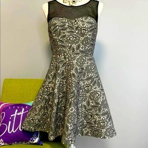 Betsey Johnson Fit and Flare dress size 8